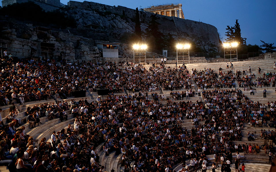 Open-air theaters reopen for plays and concerts