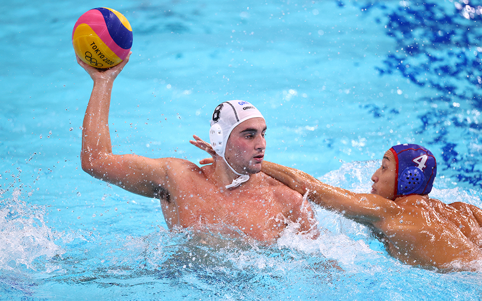 Greece seals quarter-final berth in Olympics water polo