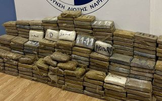Major cocaine shipment seized at Piraeus port