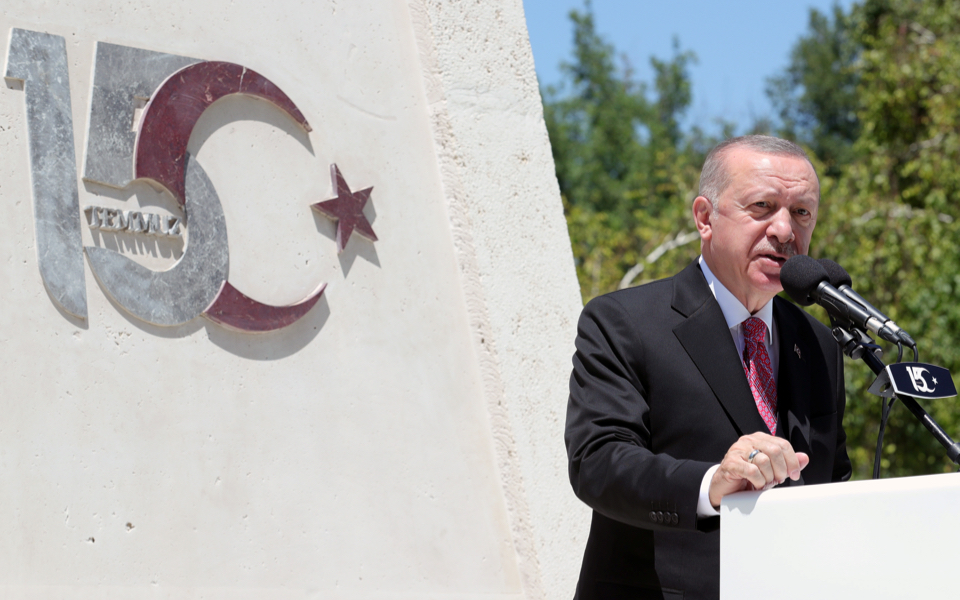 Erdogan shares video touting Blue Homeland doctrine