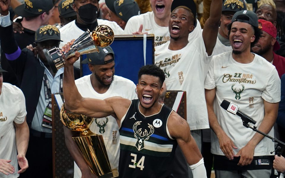 Antetokounmpo leads Milwaukee to first NBA title since 1971