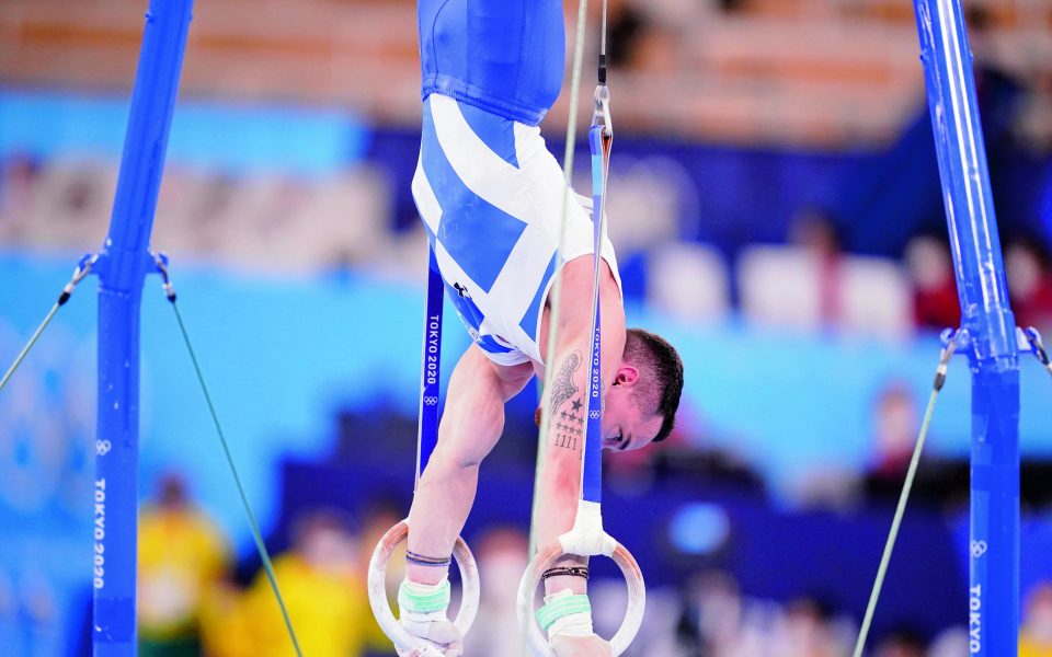 Petrounias through to final in show of strength and grace