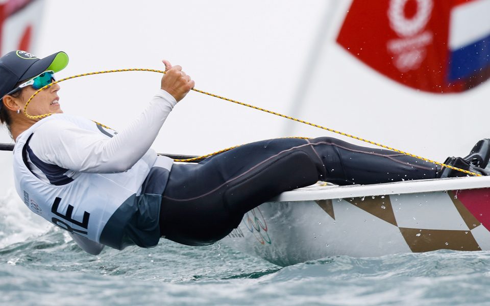 Karachaliou sails for Olympic medal