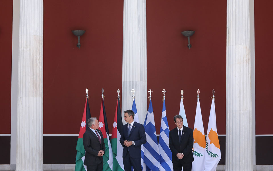 Greece, Jordan and Cyprus vow to deepen cooperation
