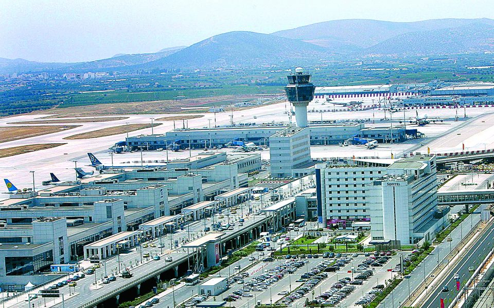 Athens airport flying higher