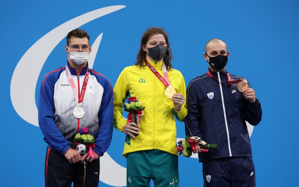 Greek wins bronze in swimming at Tokyo Paralympics