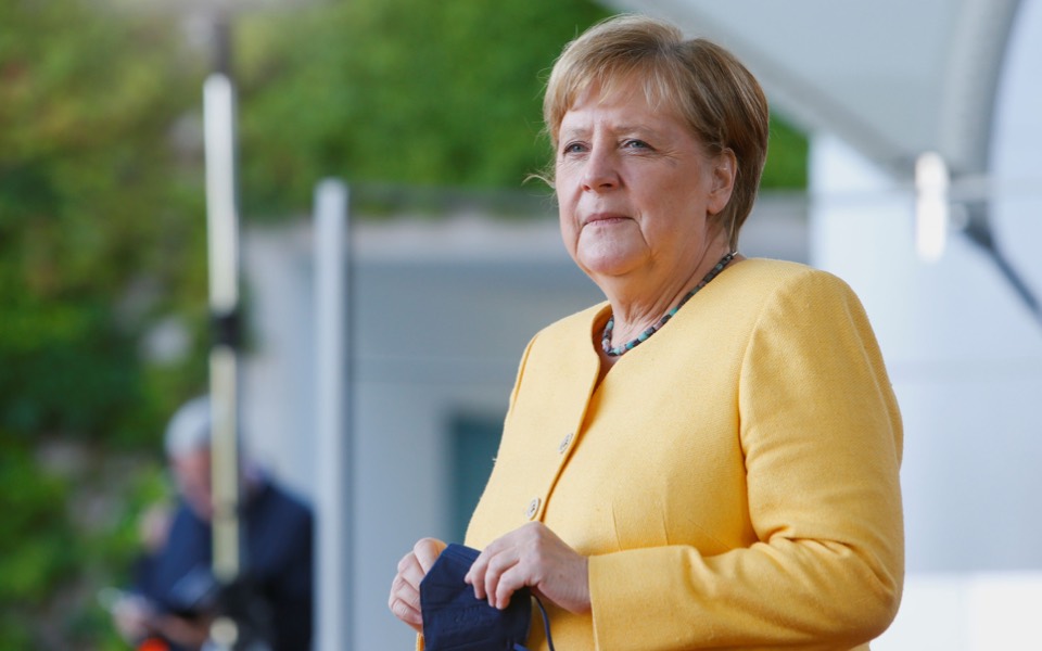 German chancellor due in Athens for farewell visit