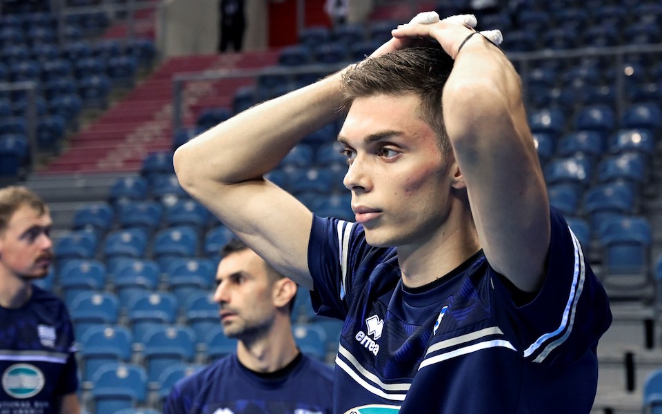 Men’s volleyball team falls short at the European Championship