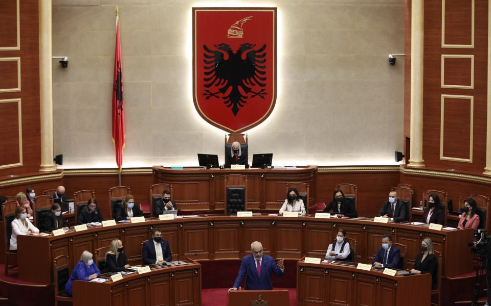 Albania claims global leadership for women in government