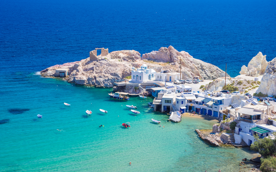 US travelers pick Milos as Europe’s top island