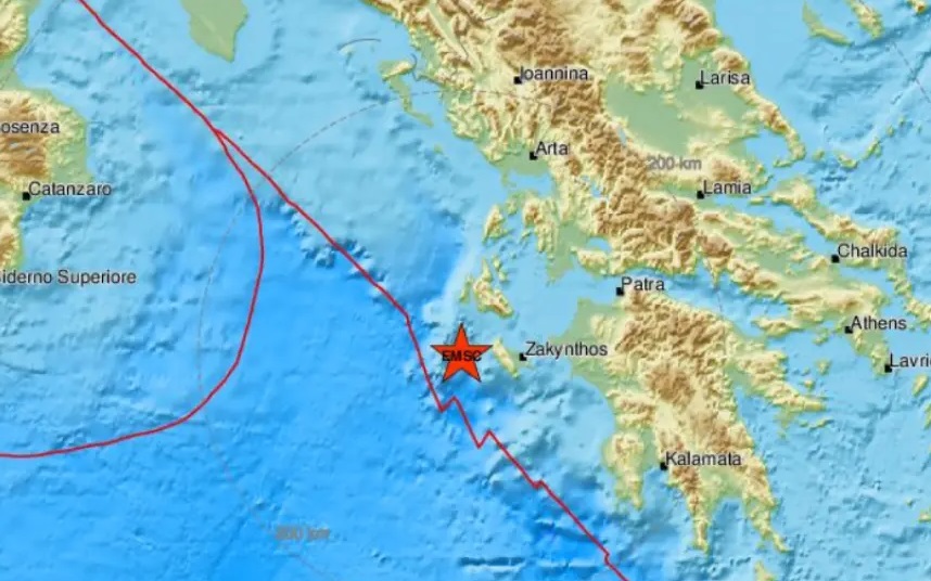 Moderate quake shakes Ionian islands of Zakynthos, Cephalonia