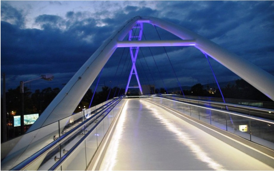 Palio Faliro footbridge opens to public