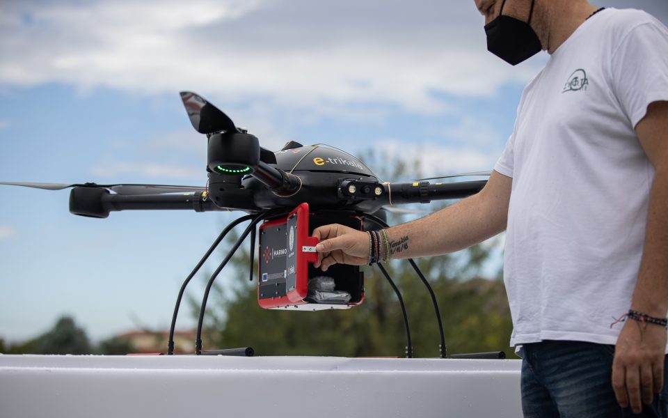 Drone delivery trial held in Trikala