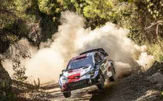 Toyota’s Rovanpera leads in Greece after day one