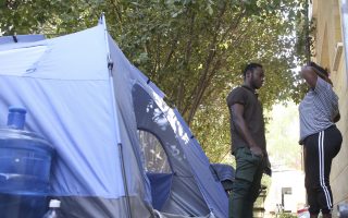 Limbo in a blue tent: African asylum-seekers stuck on Cyprus