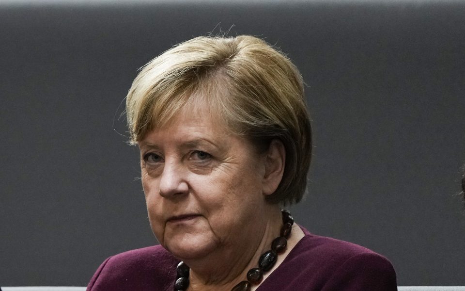 Germany’s Merkel visits post-crisis Greece