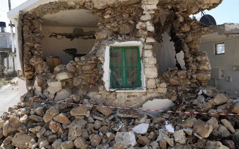 Over 3,000 homes condemned in aftermath of Crete earthquake