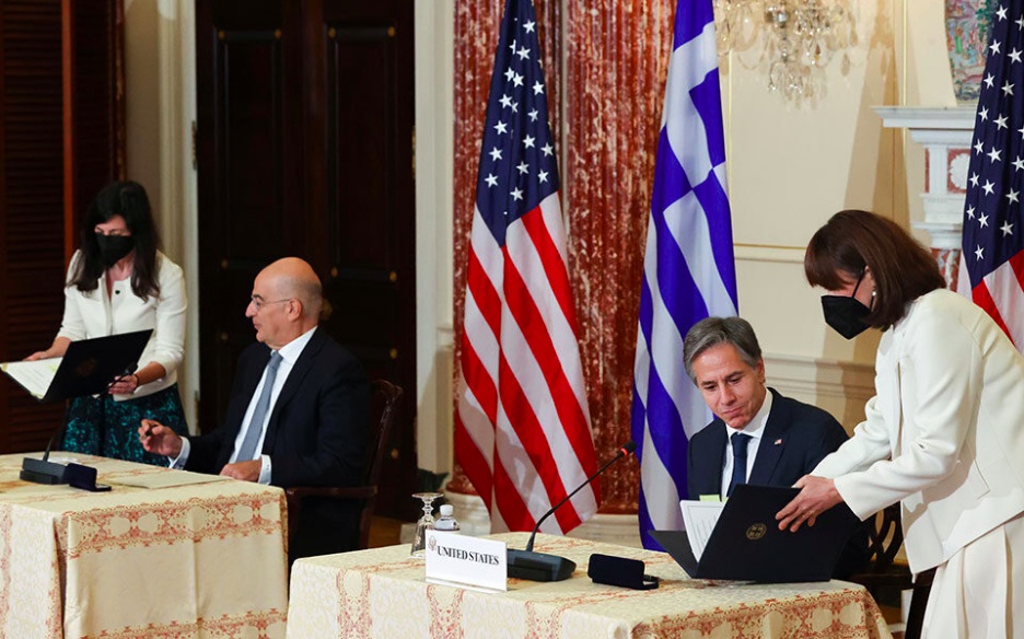 Greece, US publish joint declaration after talks in Washington