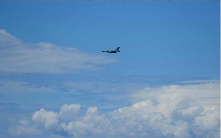 Turkish jets fly over Farmakonisi, Lipsi islands