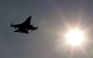 Turkish jets fly over eastern Aegean islets