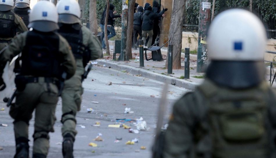 Greek police probe ‘crazy’ riot squad officer