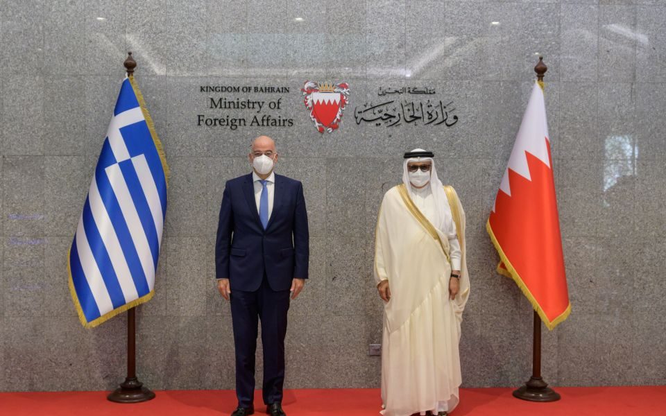 Dendias: Greece and Bahrain share stance on international sea law