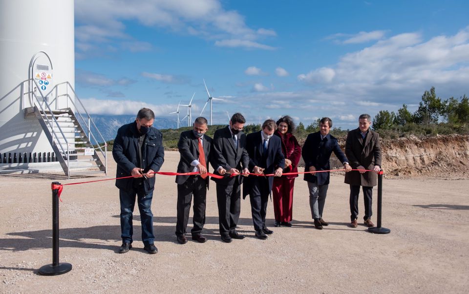 EDP Renewables inaugurates wind farm at Malesina