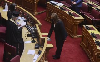 Tonia Antoniou, 54, sworn-in as KINAL MP