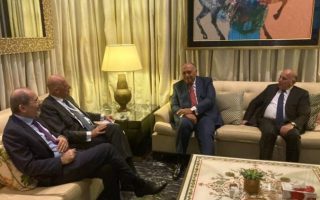 Dendias meets with counterparts from Egypt, Jordan, Iraq in Bahrain