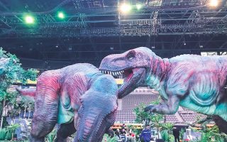 Greek startup behind Beijing dinosaur show