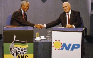 Mandela, de Klerk and the fragile miracle