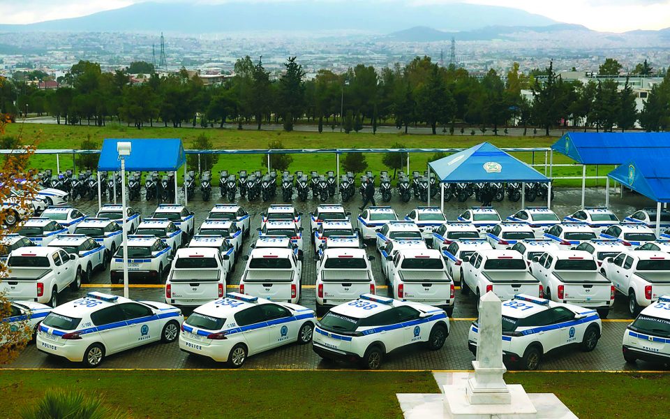 Police bolstered with 280 new vehicles 