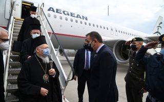 Ecumenical Patriarch arrives in Athens