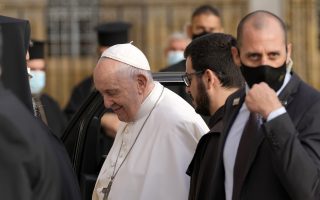 Pope meets Cyprus’ Orthodox leader to strengthen ties