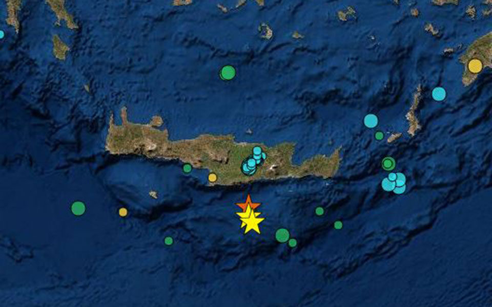 New earthquake strikes Crete for fourth time in three days