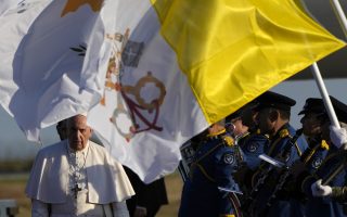 A weary pope urges Cyprus to welcome migrants, heal division