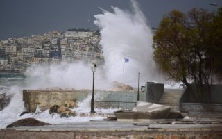 Greece battered by rain, winds