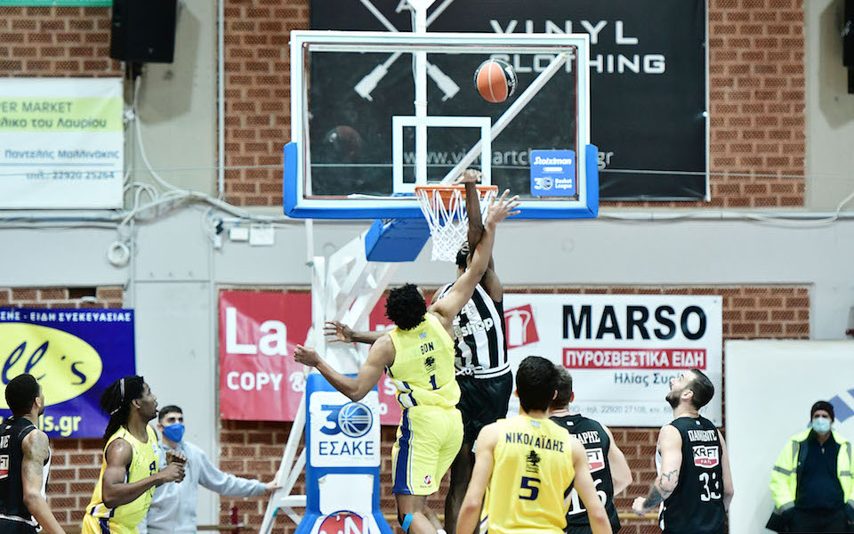 PAOK scores Basket League win in Athens