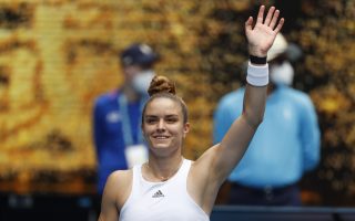 Maria Sakkari beats Tatjana Maria in straight sets in opening match