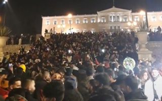 Fines for party at Athens square to stand