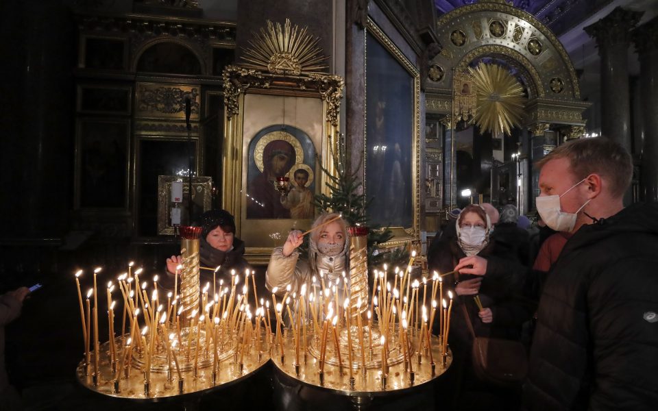 Russia, Serbia celebrate Christmas