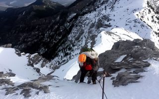 Large search and rescue operation for missing climbers in Kalavryta