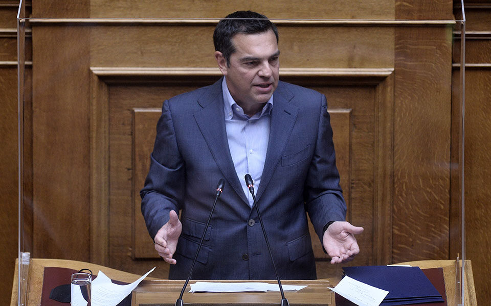 SYRIZA’s Tsipras meets with Mavroyiannis in Cyprus