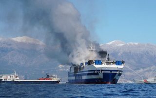 Twelve still missing after fire engulfs Greece-Italy ferry
