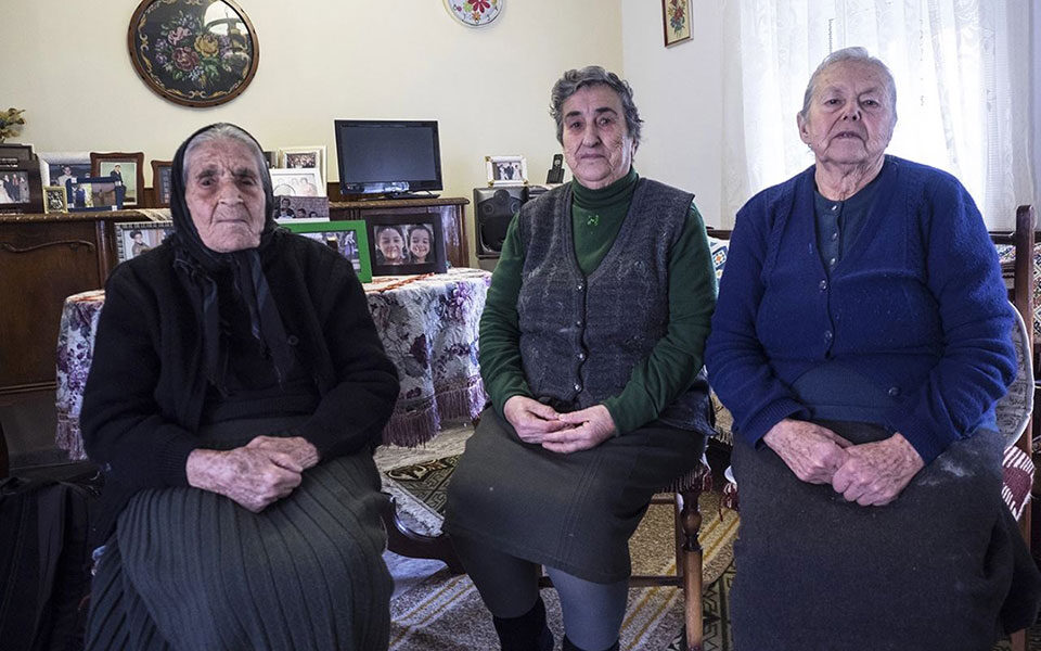 The three ‘Lesvos grandmas’