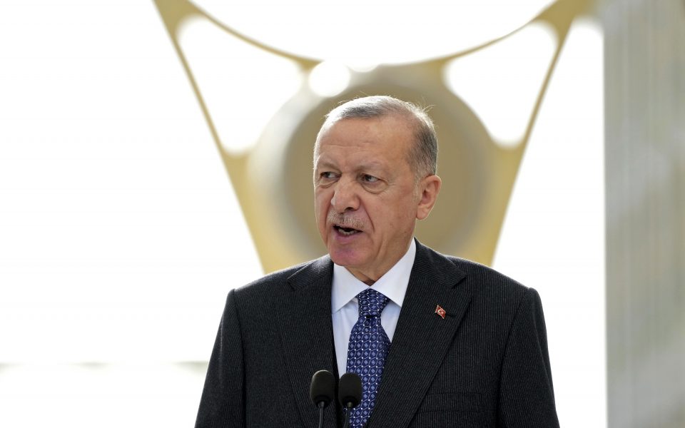 Erdogan says Turkey will no longer hold bilateral talks with Greece