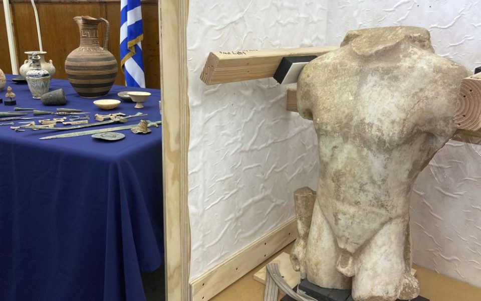 Looted antiquities to return Greece after 17-year legal battle
