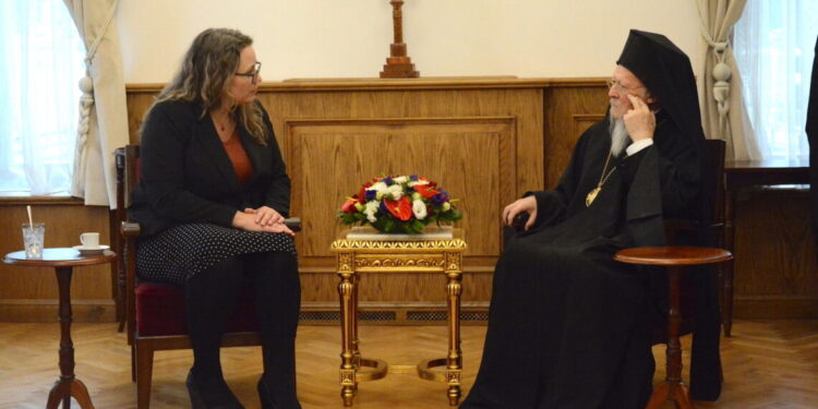 Ecumenical Patriarch meets US State Department official
