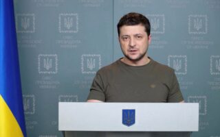 Zelenskyy thanks Dendias for offering to accompany humanitarian aid 