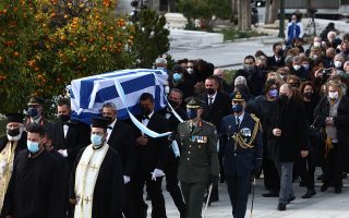 Funeral of Marietta Giannakou held in Athens